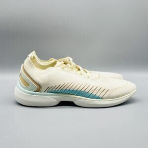 Vionic Shoes Womens 9.5 Ivory Embolden Knit Slip On Athletic Running Sneakers